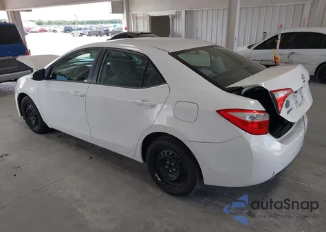 2015 Toyota Corolla Le from USA, damaged, VIN 2T1BURHE8FC332929